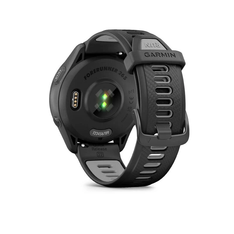 MONTRE CONNECTÉE MULTISPORT GPS CARDIO - GARMIN FORERUNNER 265 MUSIC NOIRE 6 MONTRE CONNECTÉE MULTISPORT GPS CARDIO - GARMIN FORERUNNER 265 MUSIC NOIRE – Image 6