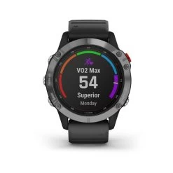 Garmin MONTRE GPS CONNECTÉE FENIX 6 SOLAR SILVER -Fit Runner Soldes montre gps connectee fenix 6 solar silver 2