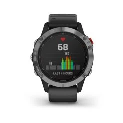 Garmin MONTRE GPS CONNECTÉE FENIX 6 SOLAR SILVER -Fit Runner Soldes montre gps connectee fenix 6 solar silver 4