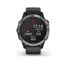 Garmin MONTRE GPS CONNECTÉE FENIX 6 SOLAR SILVER -Fit Runner Soldes montre gps connectee fenix 6 solar silver 7