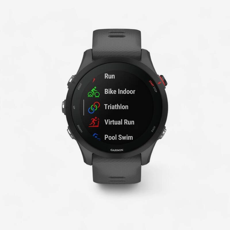 MONTRE GPS CONNECTÉE GARMIN FORERUNNER 255 GRISE ARDOISE 1 MONTRE GPS CONNECTÉE GARMIN FORERUNNER 255 GRISE ARDOISE
