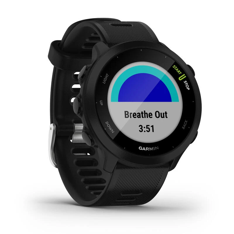 MONTRE GPS CONNECTÉE GARMIN FORERUNNER 55 NOIRE 4 MONTRE GPS CONNECTÉE GARMIN FORERUNNER 55 NOIRE – Image 4