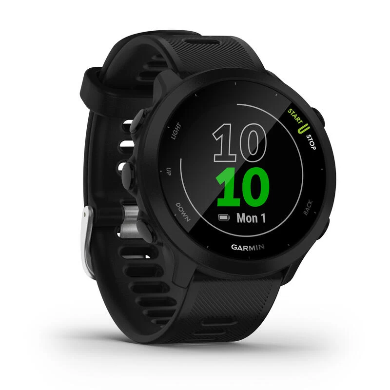 MONTRE GPS CONNECTÉE GARMIN FORERUNNER 55 NOIRE 1 MONTRE GPS CONNECTÉE GARMIN FORERUNNER 55 NOIRE
