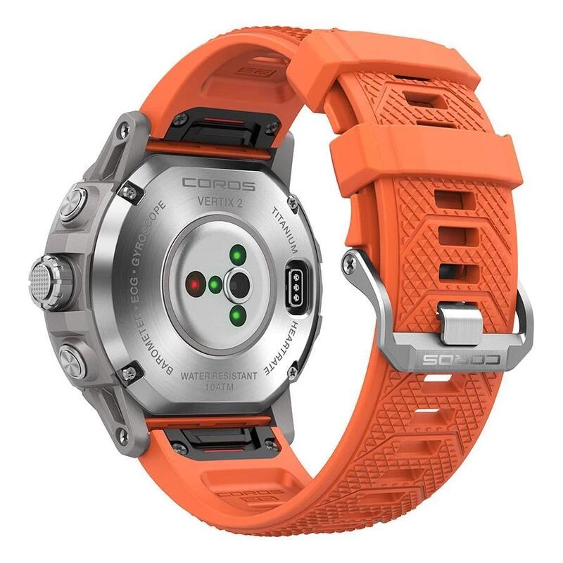 Montre GPS Connectée Multisports Adventure COROS Vertix 2 GPS Lava 4 Montre GPS Connectée Multisports Adventure COROS Vertix 2 GPS Lava – Image 4