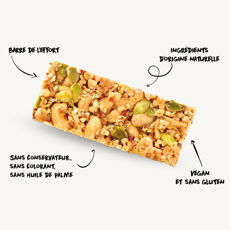 Overstims Barre Origin' Bar Salée - 4x40g 2 Overstims Barre Origin' Bar Salée - 4x40g – Image 2