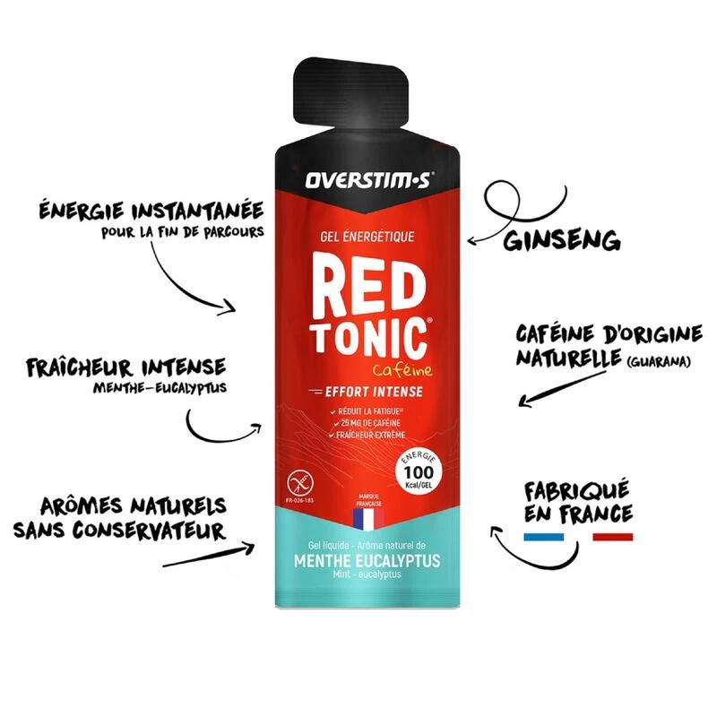 Pack Assortiment 10 Gels X 34 G Overstims 2 Pack Assortiment 10 Gels X 34 G Overstims – Image 2