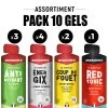 Pack Assortiment 10 Gels X 34 G Overstims