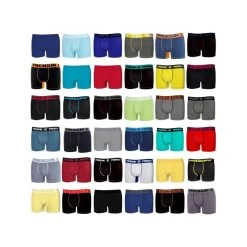 FREEGUN Pack Surprise De 5 Boxers Homme En Coton