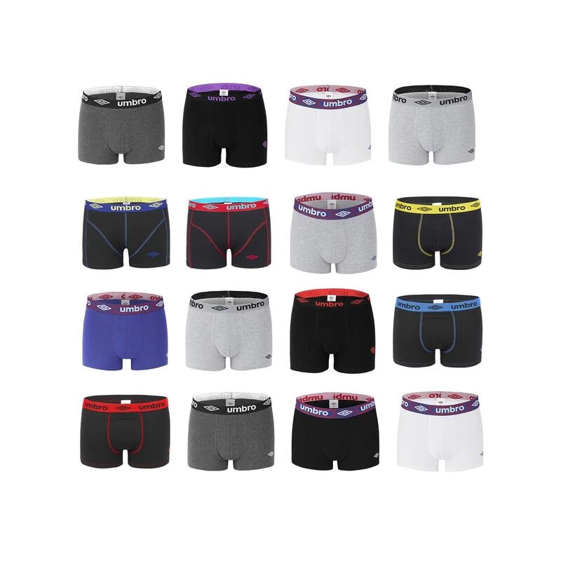 UMBRO Pack Surprise De 6 Boxers Coton Homme 1 UMBRO Pack Surprise De 6 Boxers Coton Homme