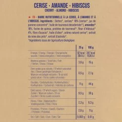 Pack X20 Barres Nutritionnelles Cerise-Amande-Hibiscus 7 Pack X20 Barres Nutritionnelles Cerise-Amande-Hibiscus -Fit Runner Soldes pack x20 barres nutritionnelles cerise amande hibiscus 2