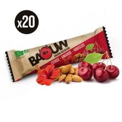 Pack X20 Barres Nutritionnelles Cerise-Amande-Hibiscus