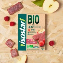 Pâte De Fruits à La Pomme Et à La Framboise Isostar - Bio Et Sans Gluten 4x 25g 6 Pâte De Fruits à La Pomme Et à La Framboise Isostar - Bio Et Sans Gluten 4x 25g -Fit Runner Soldes pate de fruits a la pomme et a la framboise isostar bio et sans gluten 4x 25g 2