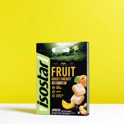 Isostar Pâte De Fruits ENERGY FRUIT BOOST Abricot 10x10g