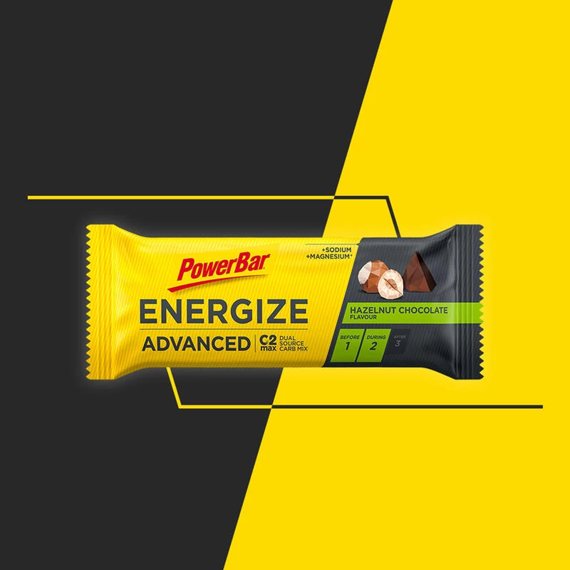 Powerbar Barre Energetique C2max Noisette Chocolat (3 X 55g) 4 Powerbar Barre Energetique C2max Noisette Chocolat (3 X 55g) – Image 4
