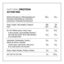 Powerbar Barre Protéine Naturelle Cacahuète Salée Crunch (3x40 G) 7 Powerbar Barre Protéine Naturelle Cacahuète Salée Crunch (3x40 G) -Fit Runner Soldes powerbar barre proteine naturelle cacahuete salee crunch 3x40 g 3