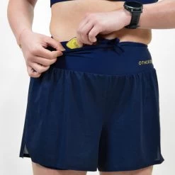 Short Course à Pied Femme Bleu Ecoresponsable -Fit Runner Soldes short course a pied femme bleu ecoresponsable 3