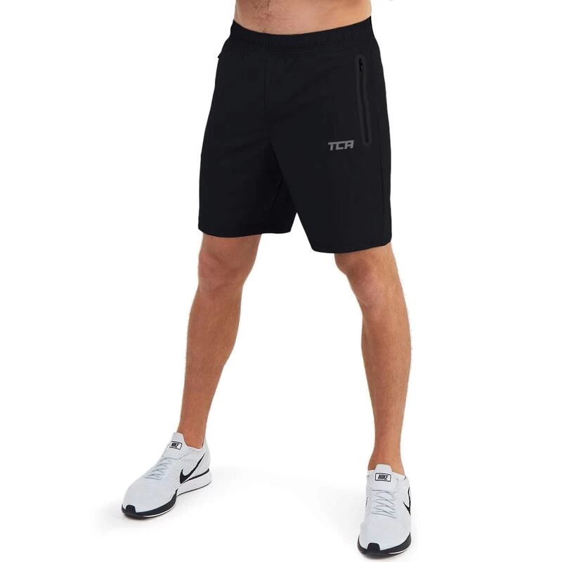 Short De Course Avec Poche Fermeture Éclair Elite Tech 2.0 Pour Hommes 1 Short De Course Avec Poche Fermeture Éclair Elite Tech 2.0 Pour Hommes