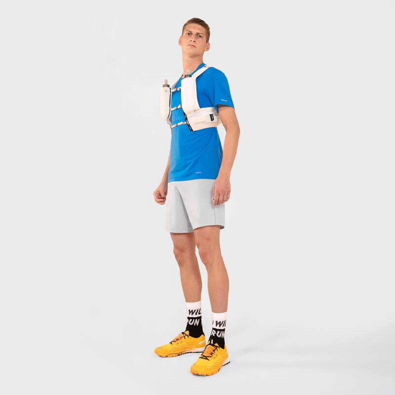 SHORT DE TRAIL RUNNING BAGGY HOMME GRIS 2 SHORT DE TRAIL RUNNING BAGGY HOMME GRIS – Image 2