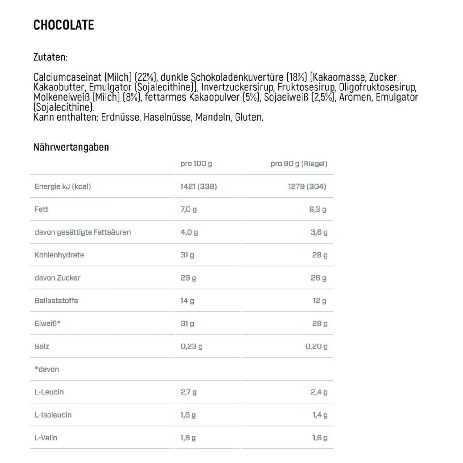 Super Mass Gainer Bar - Chocolat 3 Super Mass Gainer Bar - Chocolat – Image 3