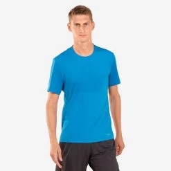 T-shirt De Running Longue Distance Homme - KIPRUN Run 900 Ultra Bleu