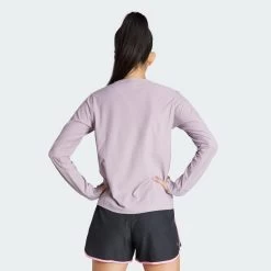 ADIDAS T-shirt Manches Longues Own The Run 7 ADIDAS T-shirt Manches Longues Own The Run -Fit Runner Soldes t shirt manches longues own the run 2