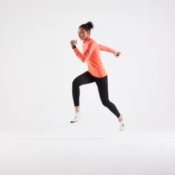 TEE SHIRT MANCHES LONGUES RUNNING SANS COUTURES FEMME - KIPRUN SKINCARE CORAIL 13 TEE SHIRT MANCHES LONGUES RUNNING SANS COUTURES FEMME - KIPRUN SKINCARE CORAIL -Fit Runner Soldes tee shirt manches longues running sans coutures femme kiprun skincare corail 6