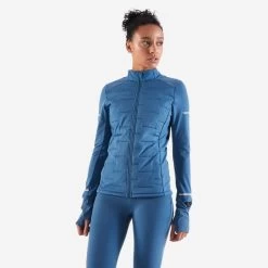 VESTE KIPRUN WARM FEMME BLEU TURQUOISE 14 VESTE KIPRUN WARM FEMME BLEU TURQUOISE -Fit Runner Soldes veste kiprun warm femme bleu turquoise 4