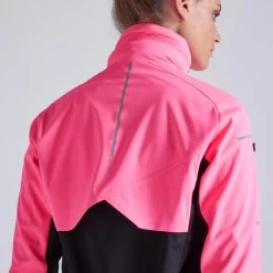 VESTE RUNNING FEMME KIPRUN WARM REGUL ROSE FLUO 12 VESTE RUNNING FEMME KIPRUN WARM REGUL ROSE FLUO -Fit Runner Soldes veste running femme kiprun warm regul rose fluo 2