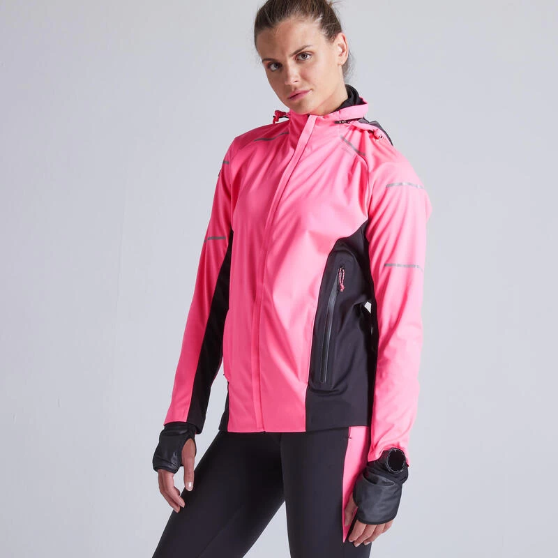 VESTE RUNNING FEMME KIPRUN WARM REGUL ROSE FLUO 4 VESTE RUNNING FEMME KIPRUN WARM REGUL ROSE FLUO – Image 4