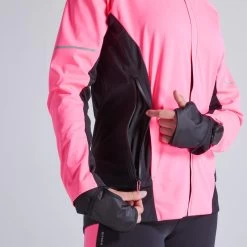 VESTE RUNNING FEMME KIPRUN WARM REGUL ROSE FLUO 14 VESTE RUNNING FEMME KIPRUN WARM REGUL ROSE FLUO -Fit Runner Soldes veste running femme kiprun warm regul rose fluo 4