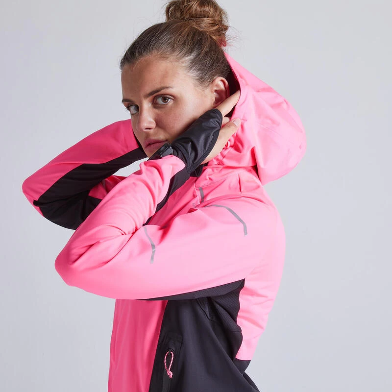 VESTE RUNNING FEMME KIPRUN WARM REGUL ROSE FLUO 6 VESTE RUNNING FEMME KIPRUN WARM REGUL ROSE FLUO – Image 6