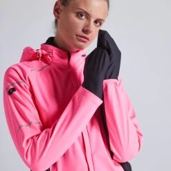 VESTE RUNNING FEMME KIPRUN WARM REGUL ROSE FLUO 17 VESTE RUNNING FEMME KIPRUN WARM REGUL ROSE FLUO -Fit Runner Soldes veste running femme kiprun warm regul rose fluo 7