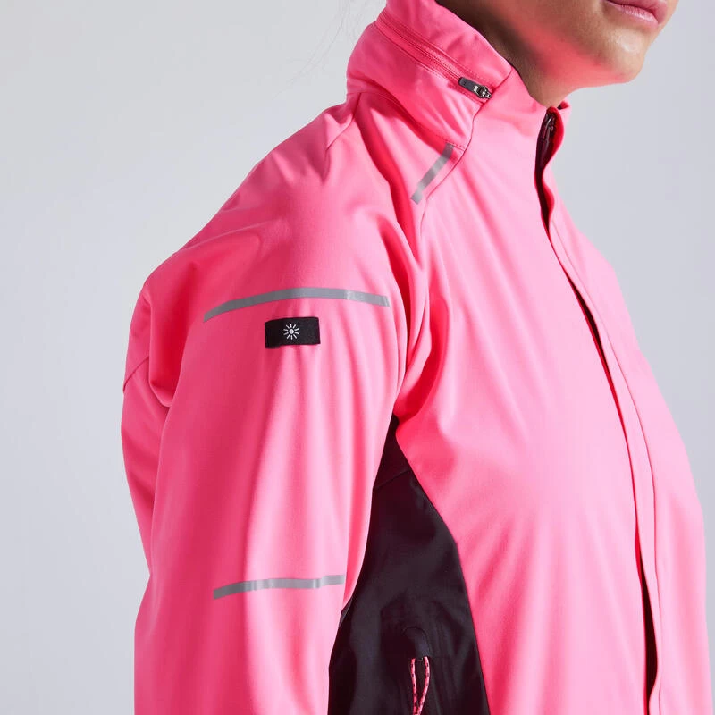 VESTE RUNNING FEMME KIPRUN WARM REGUL ROSE FLUO 9 VESTE RUNNING FEMME KIPRUN WARM REGUL ROSE FLUO – Image 9