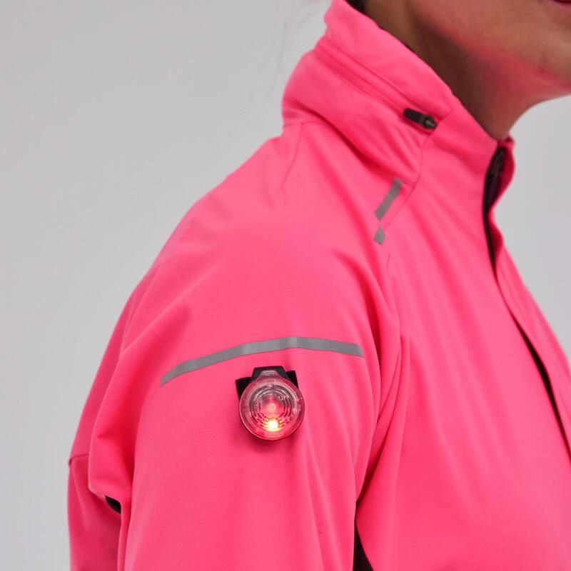 VESTE RUNNING FEMME KIPRUN WARM REGUL ROSE FLUO 10 VESTE RUNNING FEMME KIPRUN WARM REGUL ROSE FLUO – Image 10