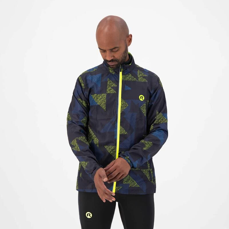 Rogelli Veste Running Homme - Electro 3 Rogelli Veste Running Homme - Electro – Image 3
