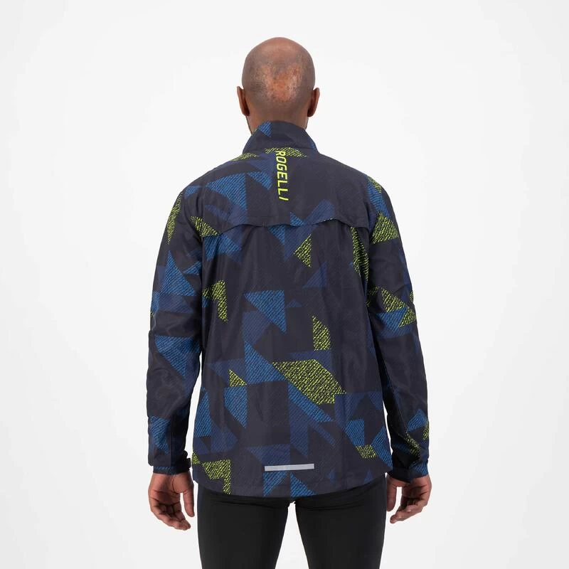 Rogelli Veste Running Homme - Electro 4 Rogelli Veste Running Homme - Electro – Image 4