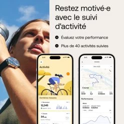 Withings - ScanWatch Light (37mm-black) -Fit Runner Soldes withings scanwatch light 37mm black 2
