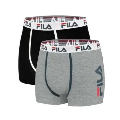 X2 Boxers Noir/Gris Homme Fila FU5040