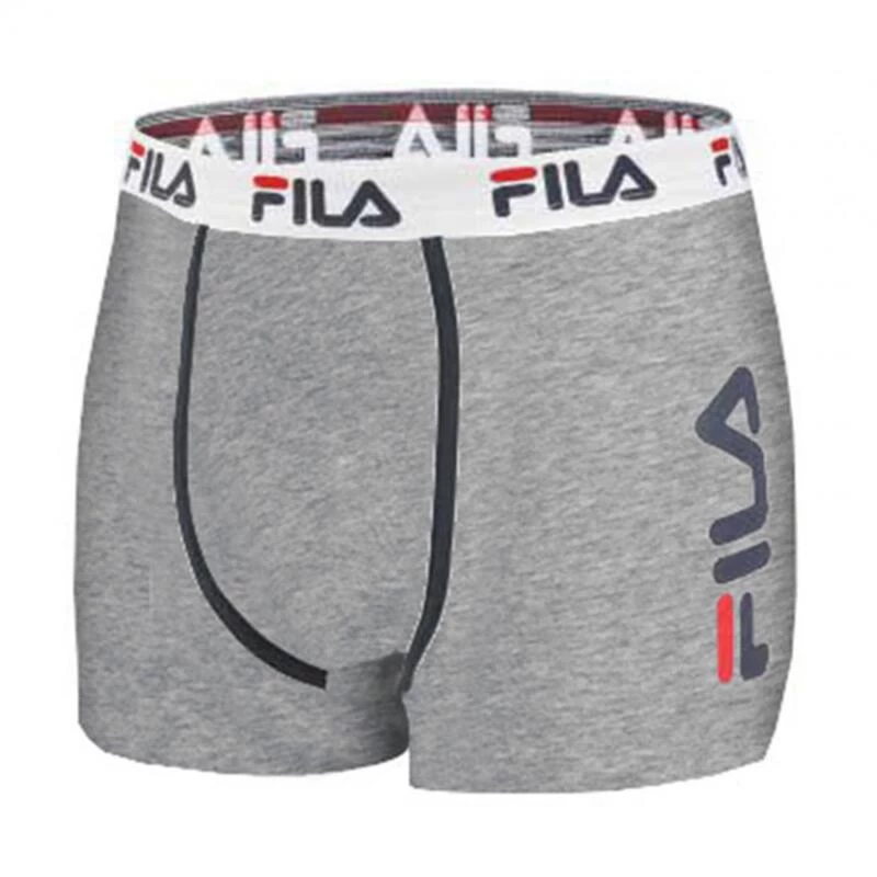 X2 Boxers Noir/Gris Homme Fila FU5040 4 X2 Boxers Noir/Gris Homme Fila FU5040 – Image 4