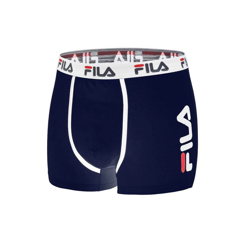 X2 Boxers Noir/Marine Homme Fila FU5040 3 X2 Boxers Noir/Marine Homme Fila FU5040 – Image 3